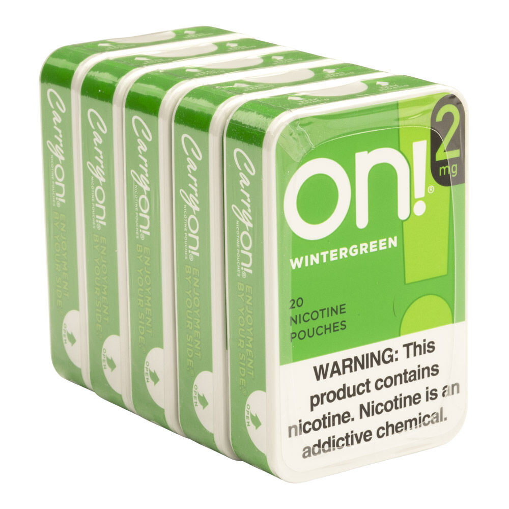 Wintergreen 2MG Nicotine Pouches, , cigars